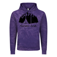 Cloud Purple Adventure Camping Vintage Hoodie - Unal Design