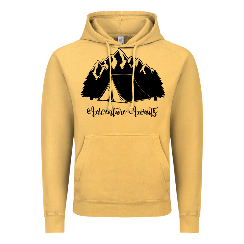 Adventure Camping Vintage Hoodie by Unal Design | Teevron
