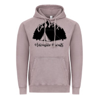 Vintage Zinc Adventure Camping Vintage Hoodie - Unal Design