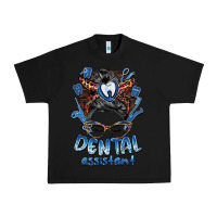 Black dental assistant messy bun Urban Heavy Tee - BarkalooDesign