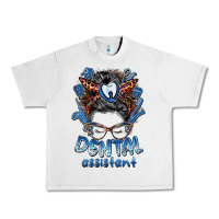 Lunar Rock dental assistant messy bun Urban Heavy Tee - BarkalooDesign