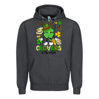 Smoke i teach the cutest clovers in the patch Zipper Hoodie - Artiststas