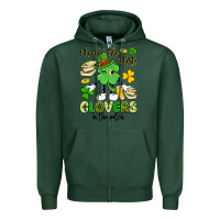 Sports Green i teach the cutest clovers in the patch Zipper Hoodie - Artiststas
