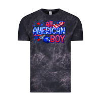 Cloud Black all american boy billie wilder Vintage Tee - texasbilliewilder