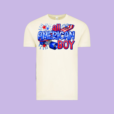 Vintage Tee all american boy billie wilder