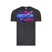 Vintage Black all american boy billie wilder Vintage Tee - texasbilliewilder