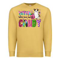 Antique Gold Witch better have my candy Premium Sweatshirt - NancyCooperArtShop