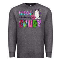Charcoal Heather Witch better have my candy Premium Sweatshirt - NancyCooperArtShop