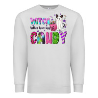 Dove Grey Witch better have my candy Premium Sweatshirt - NancyCooperArtShop