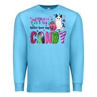 Ocean Blue Witch better have my candy Premium Sweatshirt - NancyCooperArtShop