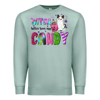 Seafoam Witch better have my candy Premium Sweatshirt - NancyCooperArtShop