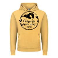 Vintage Mustard Camping Vintage Hoodie - Unal Design