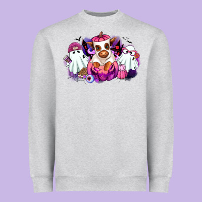 Heavyweight Sweatshirt Halloween ghost Heifer