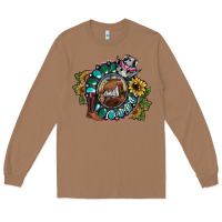 Toasted Coconut cowgirl Long Sleeve Tee - SublimationCraftShop
