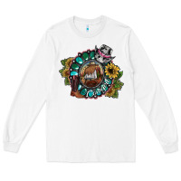 White cowgirl Long Sleeve Tee - SublimationCraftShop