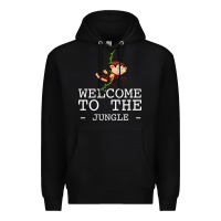 Black Welcome To The Jungle Premium Hoodie - Bettercallsaul