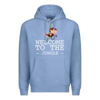 Colony Blue Welcome To The Jungle Premium Hoodie - Bettercallsaul