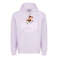 Lilac Welcome To The Jungle Premium Hoodie - Bettercallsaul