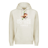 Oatmeal Heather Welcome To The Jungle Premium Hoodie - Bettercallsaul