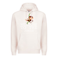 Pale Pink Welcome To The Jungle Premium Hoodie - Bettercallsaul