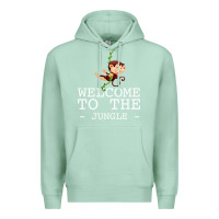 Seafoam Welcome To The Jungle Premium Hoodie - Bettercallsaul
