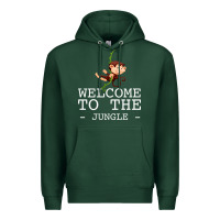 Sports Green Welcome To The Jungle Premium Hoodie - Bettercallsaul