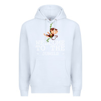 White Welcome To The Jungle Premium Hoodie - Bettercallsaul