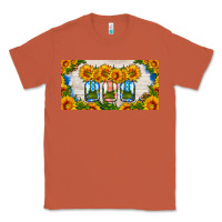 Copper american mason jar sunflower license plate Classic Tee - HRA Design Shop