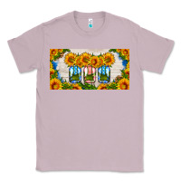 Lilac american mason jar sunflower license plate Classic Tee - HRA Design Shop