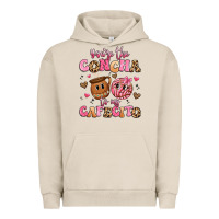 Pigment French Oak you're the concha to my cafecito Urban Hoodie - Artiststas