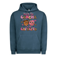 Pigment Midnight Navy you're the concha to my cafecito Urban Hoodie - Artiststas