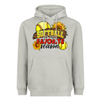 Moon Dust Softball Is My Favorite Season Heavyweight Hoodie - LillyAllenDesigns