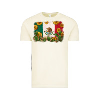 Vintage Arctic mexican flag Vintage Tee - Zillion Design Studio