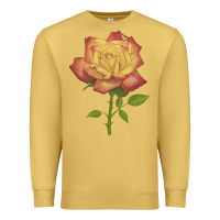 Antique Gold rainbow's end rose Premium Sweatshirt - LillyAllenDesigns
