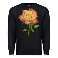 Black rainbow's end rose Premium Sweatshirt - LillyAllenDesigns