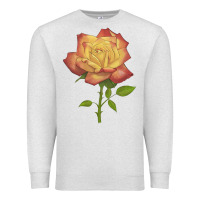 Oatmeal Heather rainbow's end rose Premium Sweatshirt - LillyAllenDesigns