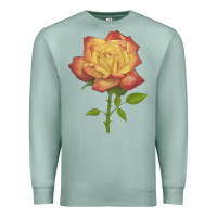 Seafoam rainbow's end rose Premium Sweatshirt - LillyAllenDesigns