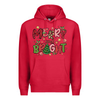 Cardinal merry and bright Premium Hoodie - MaliasSmallBusiness