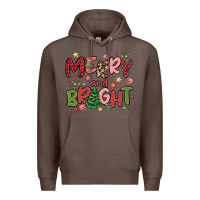 Coffee merry and bright Premium Hoodie - MaliasSmallBusiness