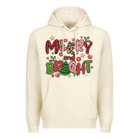 Sandshell merry and bright Premium Hoodie - MaliasSmallBusiness