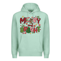 Seafoam merry and bright Premium Hoodie - MaliasSmallBusiness
