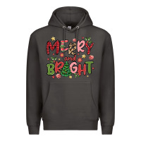 Smoke merry and bright Premium Hoodie - MaliasSmallBusiness