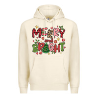 Tofu merry and bright Premium Hoodie - MaliasSmallBusiness