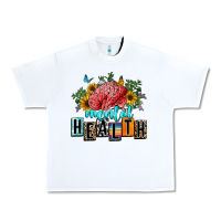 White mental health Urban Heavy Tee - texasbilliewilder