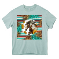 Arona western mustang horse Heavy Core Tee - LillyAllenDesigns