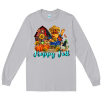 Moon Dust happy fall scarecrow Long Sleeve Tee - FaDigitalArtStudio