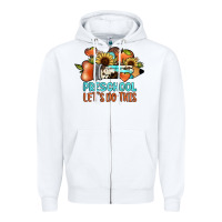 White preschool let's do this Zipper Hoodie - JahusDesignShop