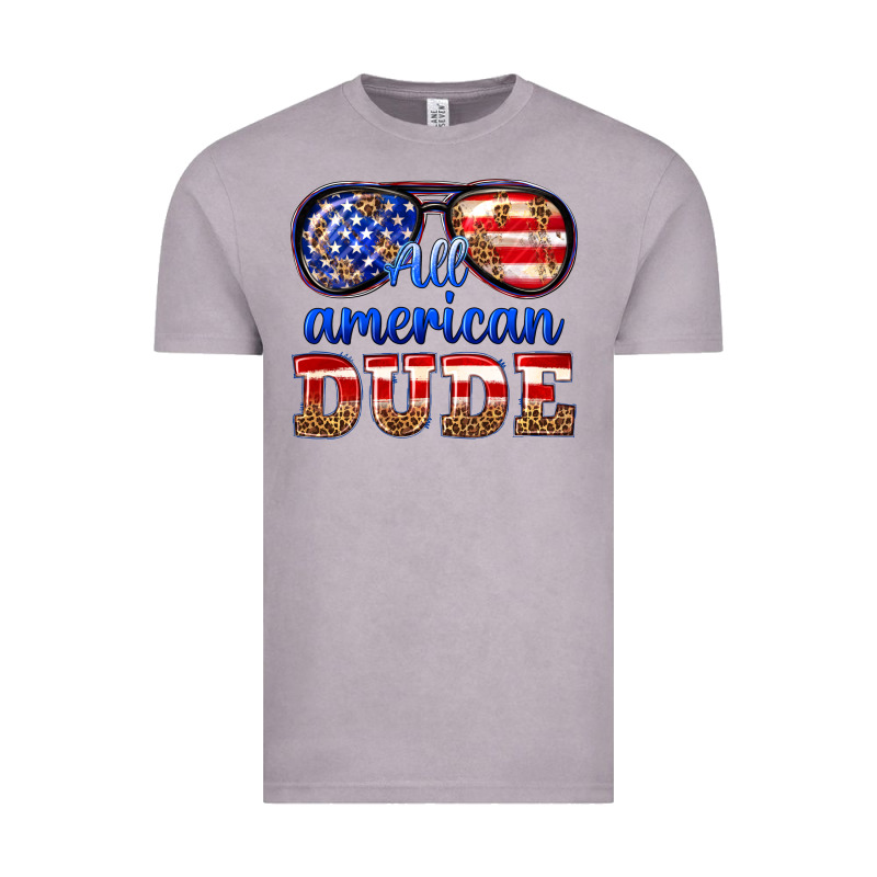 All American Dude Vintage Tee by texasbilliewilder | Teevron