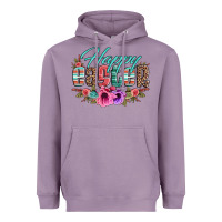 Lavender happy easter western floral serape leopard Heavyweight Hoodie - Jasminsmagicworld