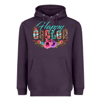 Plum happy easter western floral serape leopard Heavyweight Hoodie - Jasminsmagicworld